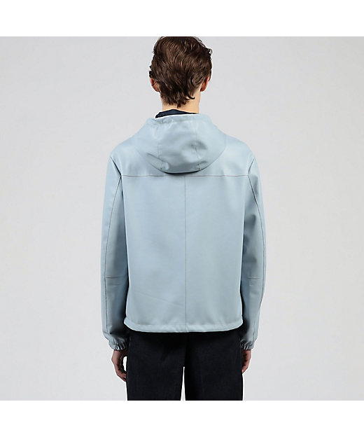 別注】EMMETI LUCA ラムレザー リバーシブルフーデッド