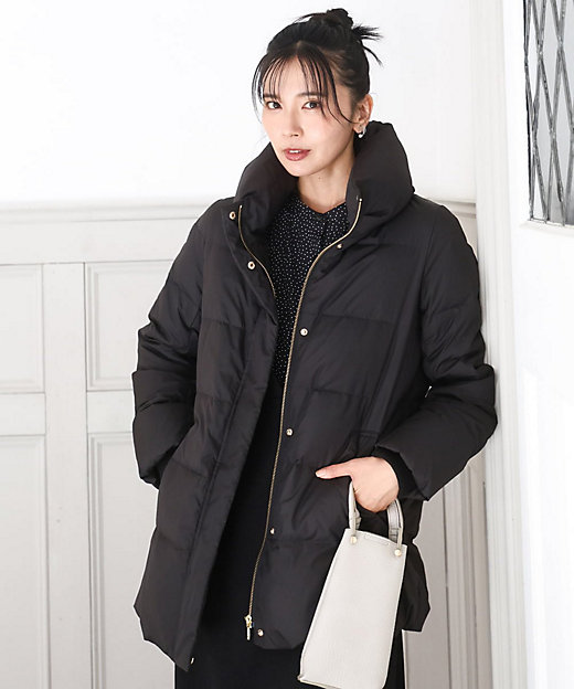 ベーシックタフタ ミドルダウンコート／撥水加工 | MK MICHEL KLEIN