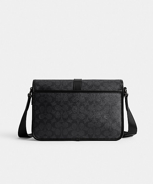 リーグ メッセンジャー バッグ・シグネチャー キャンバス | COACH