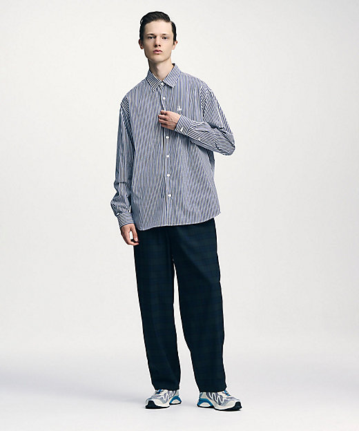 カジュアルシャツ SUVIN GIZA RELAXーFIT SHIRT