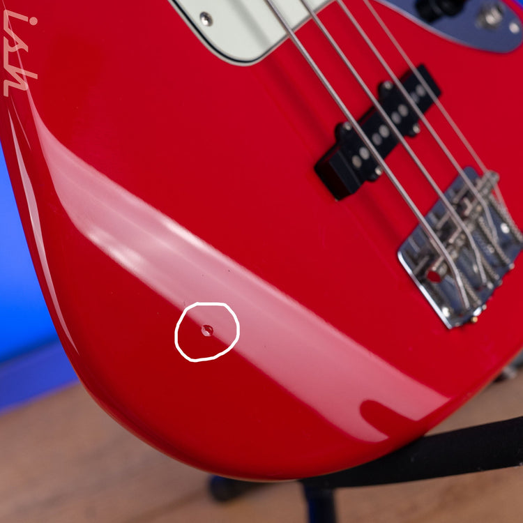 2007 Fender Jaguar Bass MIJ CIJ Japan Candy Apple Red – Ish Guitars