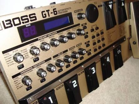 マルチエフェクターBOSS GT-6の徹底レビュー！アンプやエフェクトの