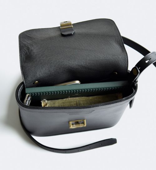 POSTALCO(ポスタルコ)クロスグレインレザー メールバッグ スモール