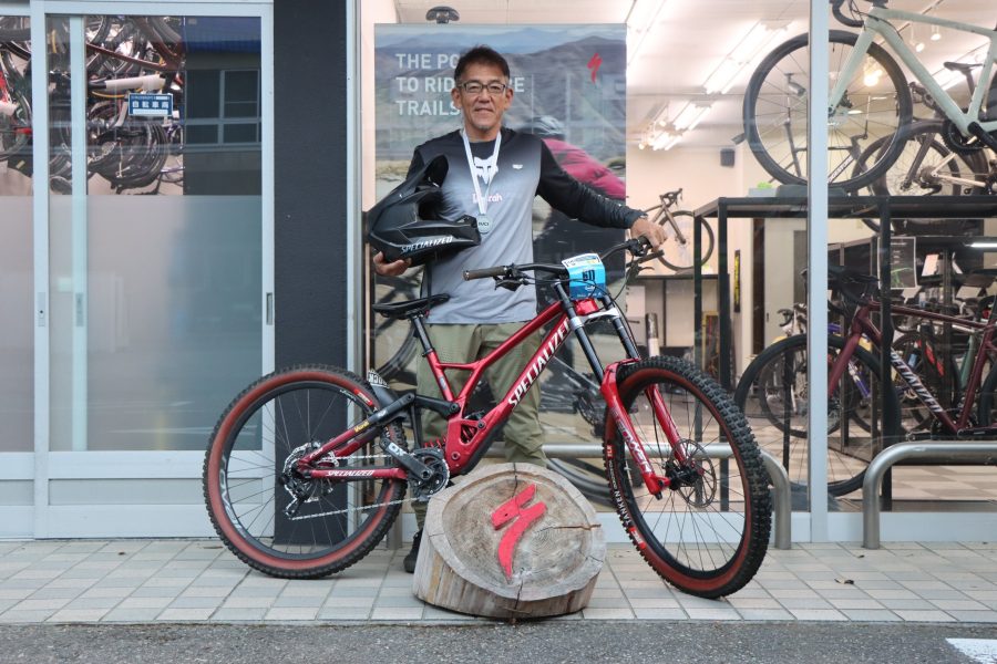 2024/5/15-19】MTBダウンヒル世界マスターズ選手権で三山孝幸選手が