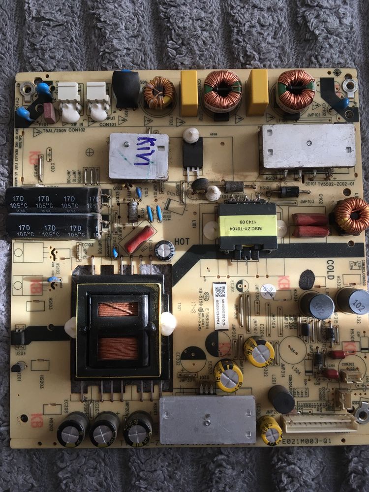 Блок живлення TV5502-ZC02-01 (M09) до телевізора KIVI 50UK30G