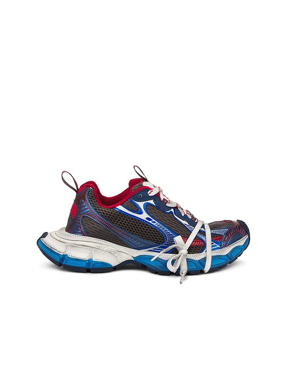 Balenciaga 3xl Sneaker in Grey, Blue, Red, & White | FWRD
