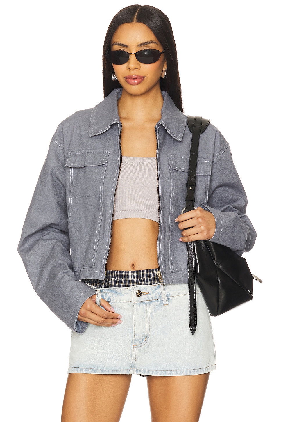 LIONESS Nautica Jacket in Washed Blue | REVOLVE