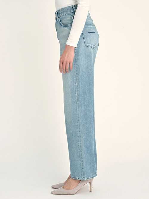 YANUKヤヌーク パンツ LEA ボーイズストレート TVS(BLUE) | ITAL STYLE