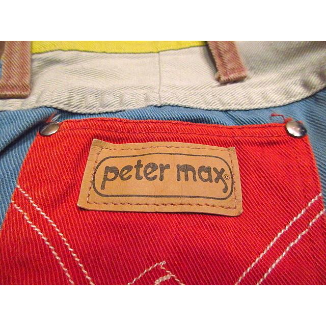 ビンテージ70's○Peter Max × Wranglerレディースクレイジーパターン