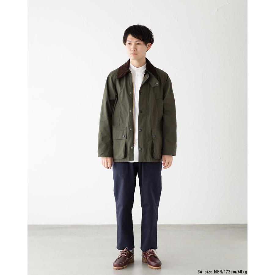 Barbour（バブアー） オーバーサイズ ピーチド ビデイル ピーチスキン