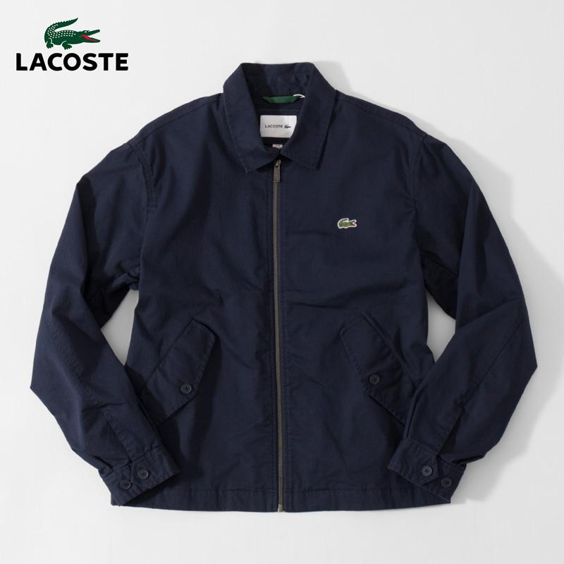 LACOSTE（ラコステ） ジップアップ ストレッチ ハリントンジャケット