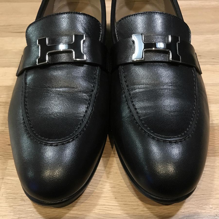 HERMES（エルメス） 【新品同様】エルメス モカシンパリ ローファー