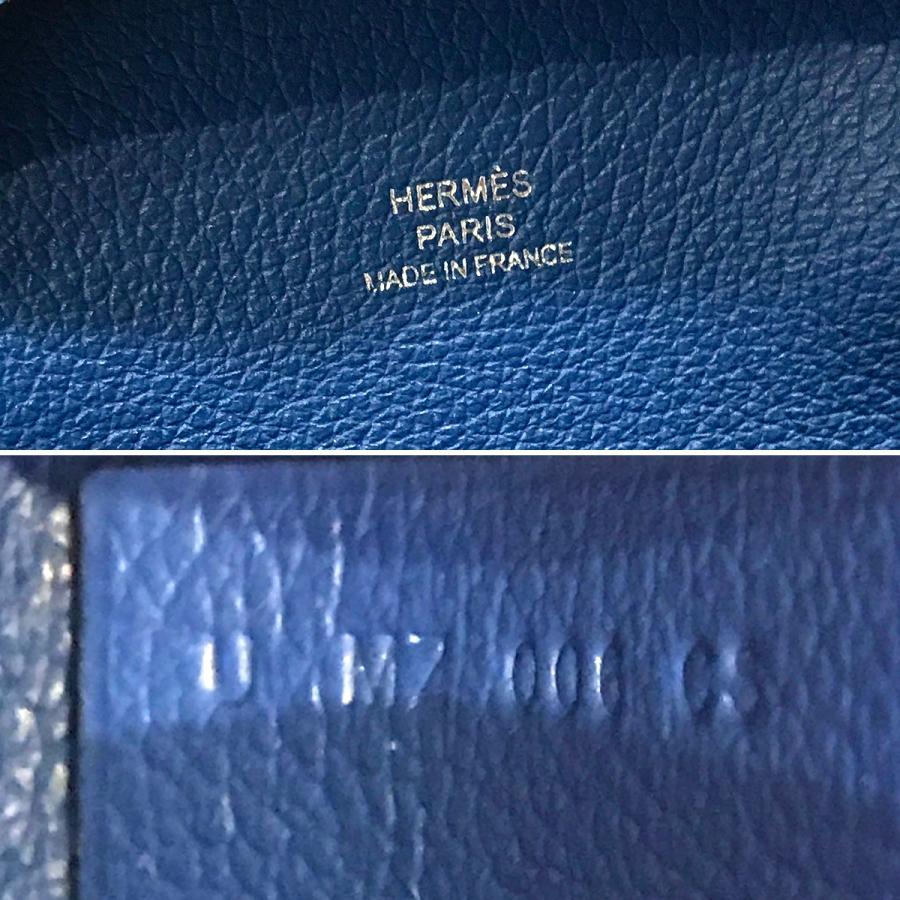 HERMES（エルメス） 【新品未使用】 バスティア エバーカラー ブルー