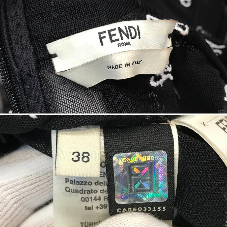FENDI（フェンディ） 【超美品】フェンディ FFカーリグラフィー
