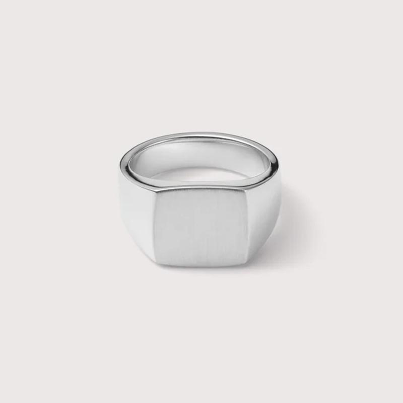 TOM WOOD（トムウッド） Mini Signet Cushion リング メンズ