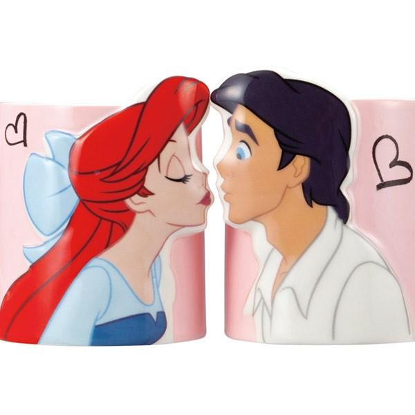 Disney（ディズニー） マグカップ ペア アリエル エリック リトル