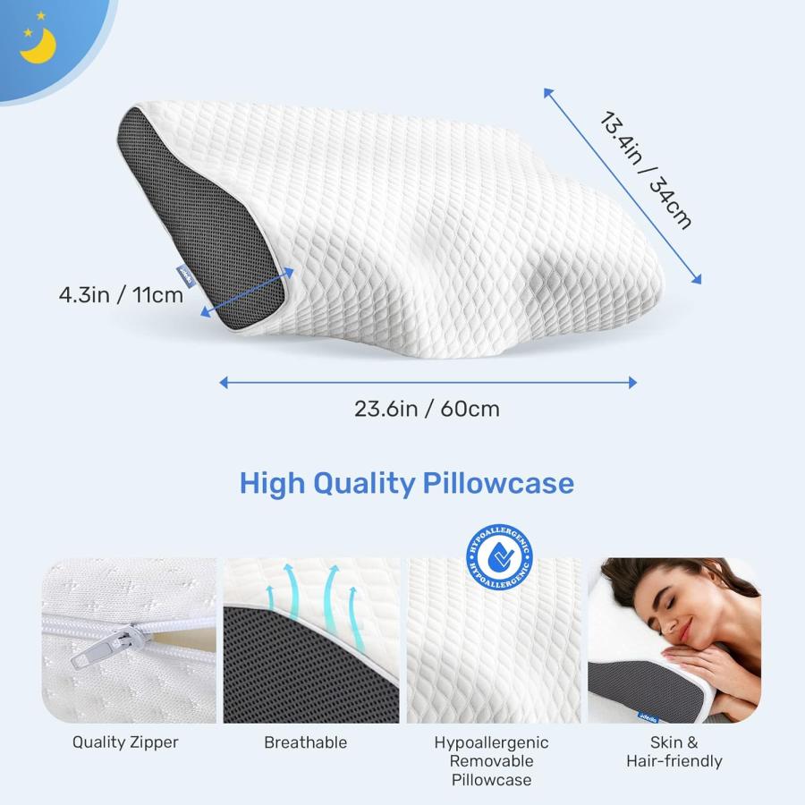 Derila King Size デリラ キングサイズ 枕 頸部ネックピロー 睡眠 人間