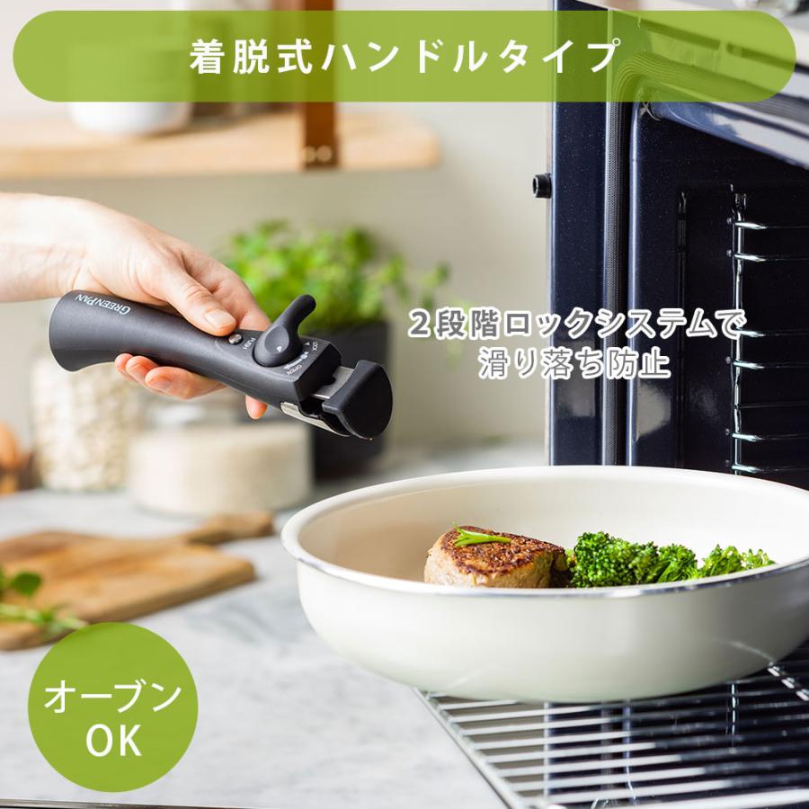 GREEN PAN（グリーンパン） クリックシェフ 5点セット フライパン