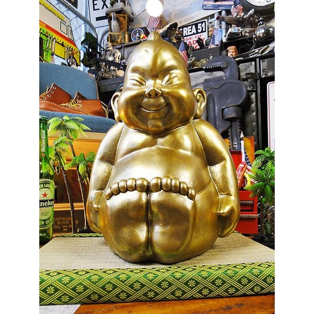 大阪名物ビリケンさんの縁起のええ置物 （Lサイズ） ※ミニ畳は別売です