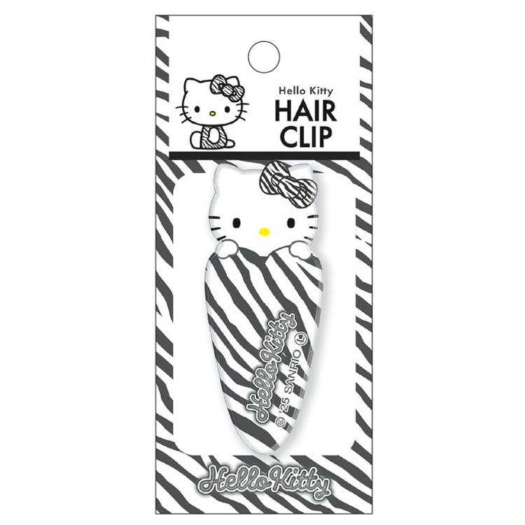 ハローキティ ヘアクリップ ゼブラ 057127 ギャルキティ SANRIO