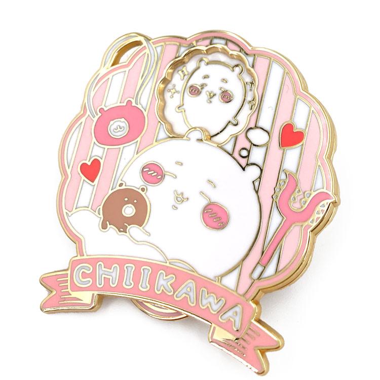 ちいかわ 大きめギミックピンバッジ 133323 CHIIKAWA なんか小さくて