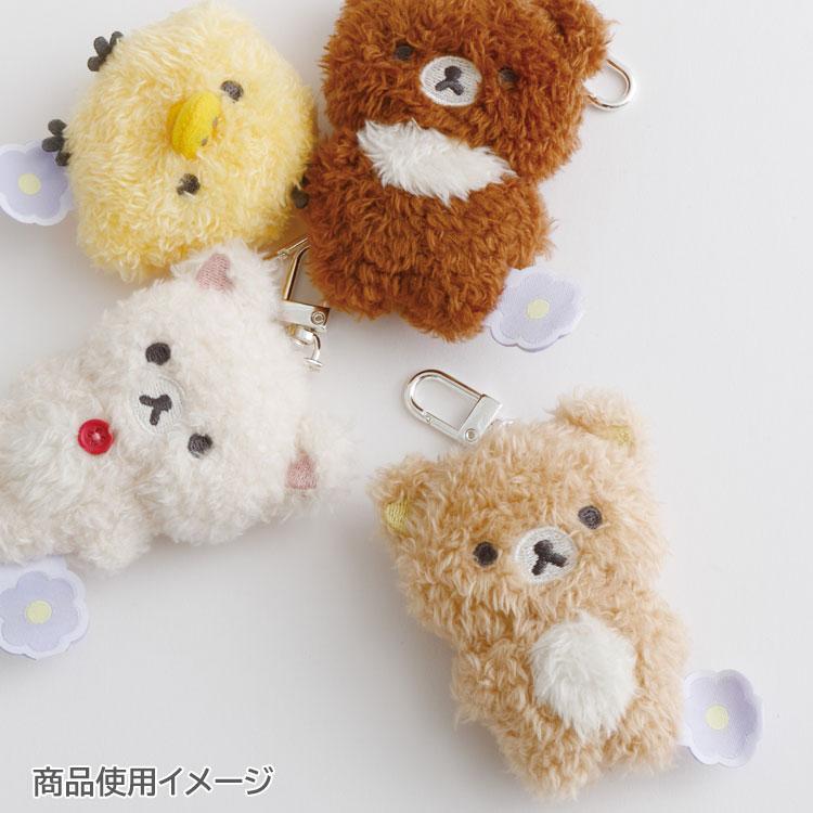 リラックマ ぶらさげぬいぐるみ キイロイトリ BASIC RILAKKUMA Flower