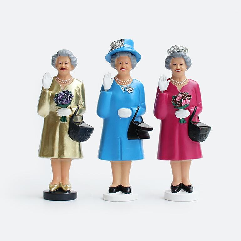 KIKKERLAND（キッカーランド） エリザベス 女王 人形 ソーラーパネル