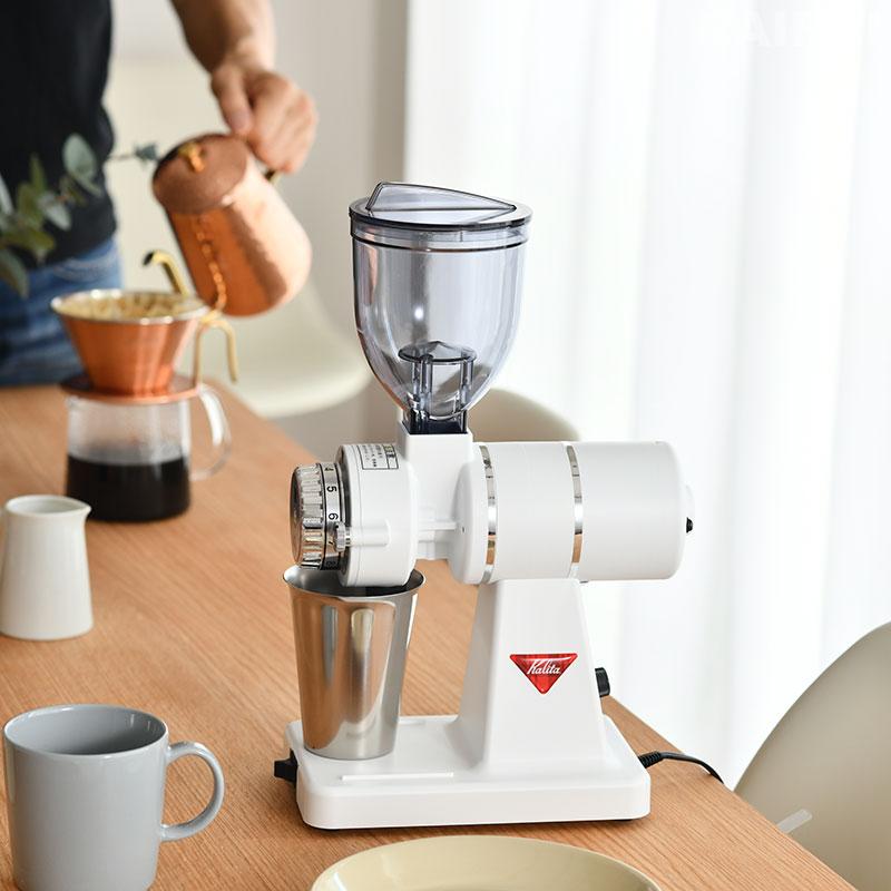 Kalita（カリタ） ナイスカットG ホワイト 新作 コーヒーミル 日本製