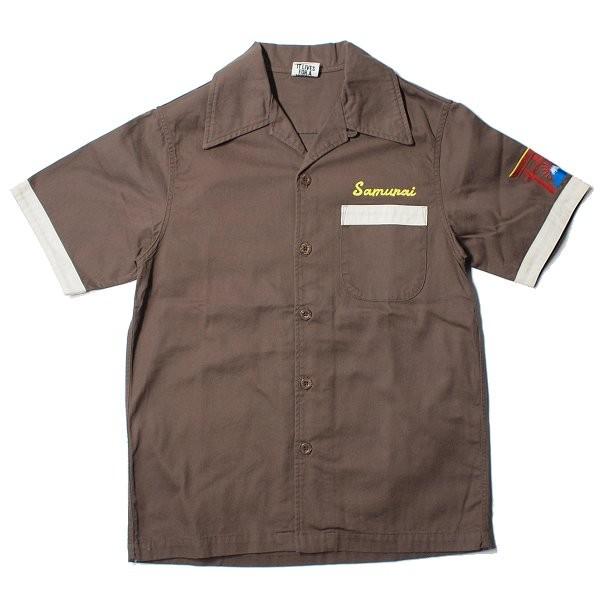サムライジーンズ サムライ倶楽部 SAMURAI CLUB 刺繍 オープンカラー