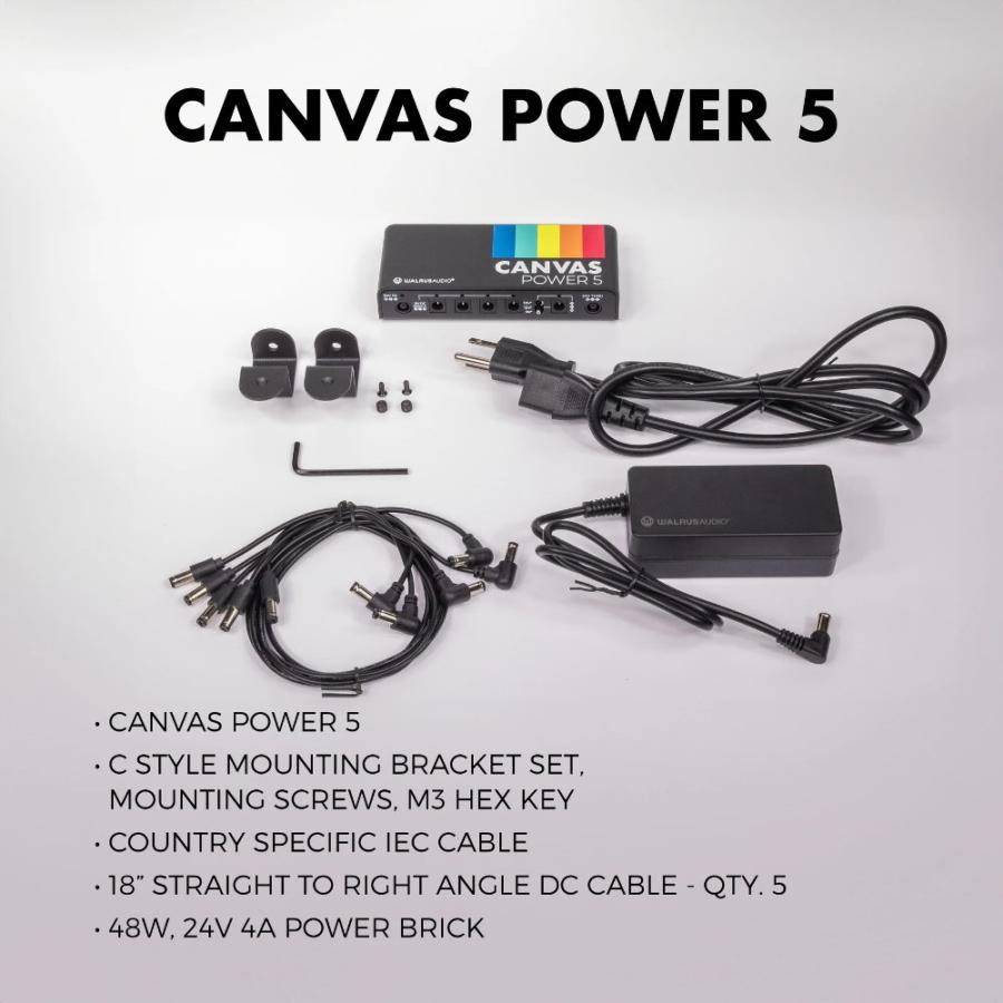 WALRUS AUDIO ウォルラスオーディオ WAL-CANV/PWR5 Canvas Power 5
