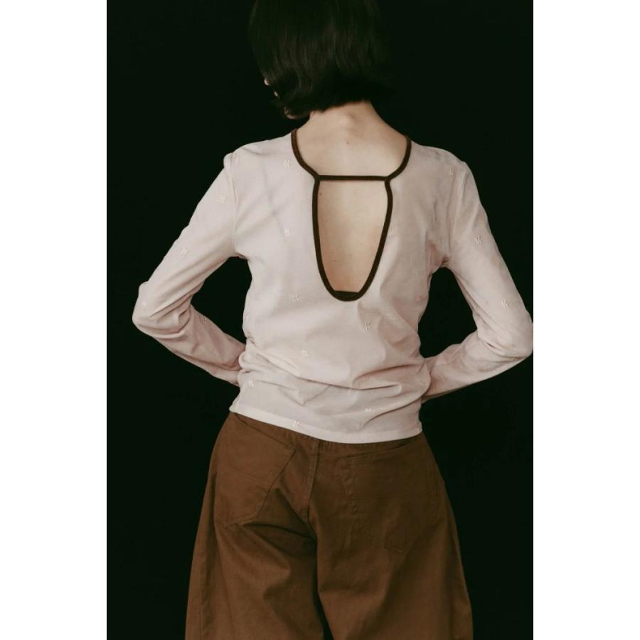 Knuth Marf（クヌースマーフ） トップス 2WAY シアー ベロア トップス