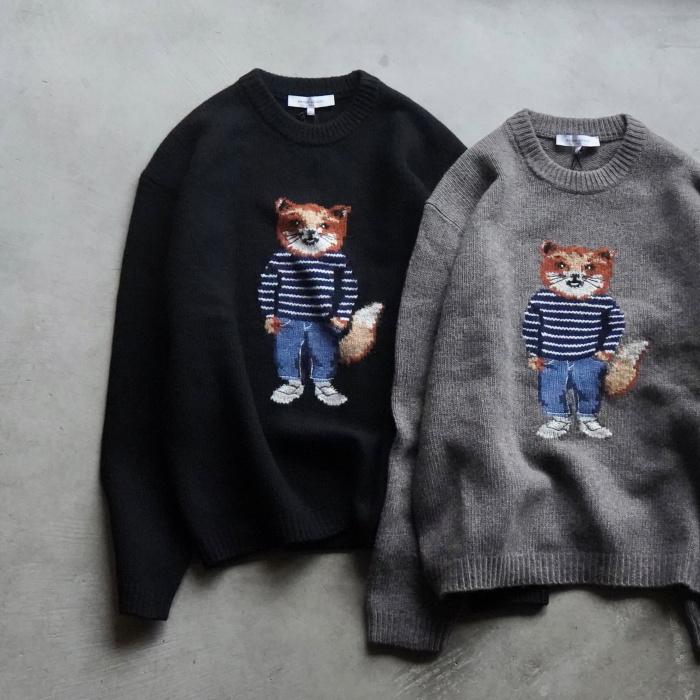 MAISON KITSUNE（メゾン キツネ） ニット セーター ドレスド