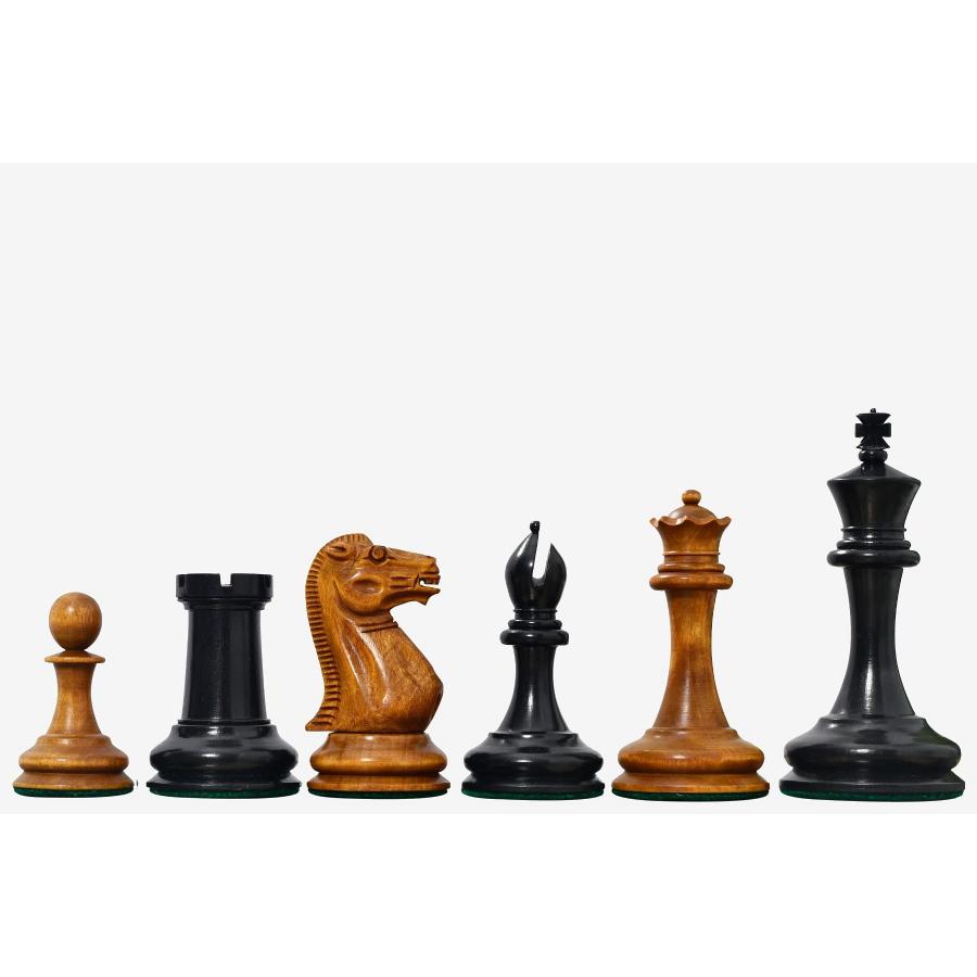 チェス駒 1849 Cooke Jaques 89mm 黒檀 インド直送 CB-056 : チェス