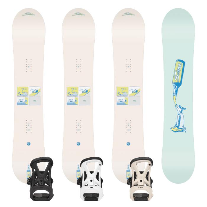 SIMS 日本正規品 スノーボード ビンディング 2点セット シムス SIMS