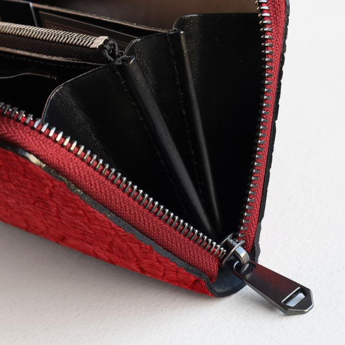 ZOO（ズー） カバ革 ラウンドファスナー 長財布 ピューマウォレット24