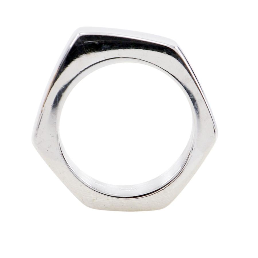 GUCCI（グッチ） ナット ヘキサゴン リング・指輪 シルバー925 9.5号