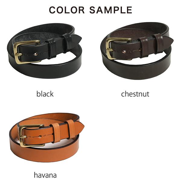 JABEZ CLIFF（ジャベツクリフ） レザーベルト STIRRUP BELT 2.8cm