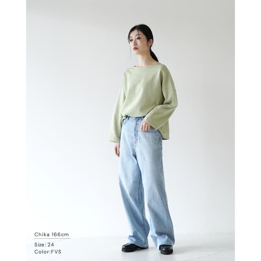 YANUK（ヤヌーク） ジョーン JOAN ルーズ ストレート デニムパンツ