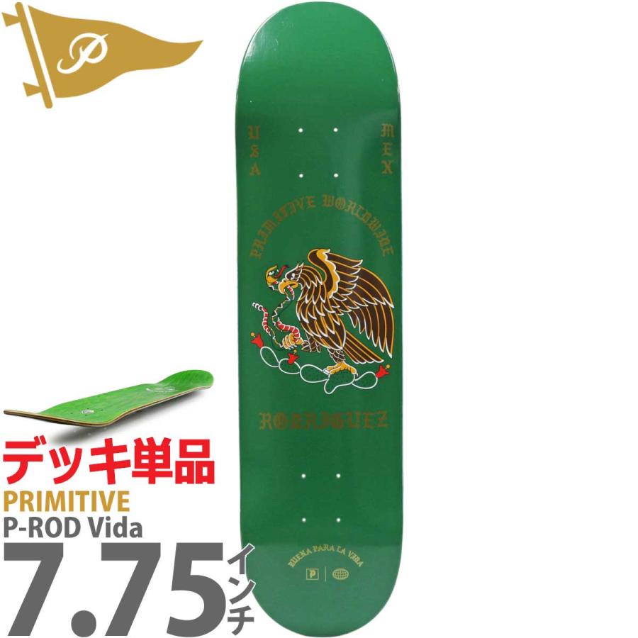 PRIMITIVE（プリミティブ） 7.75インチ スケボー デッキ Primitive