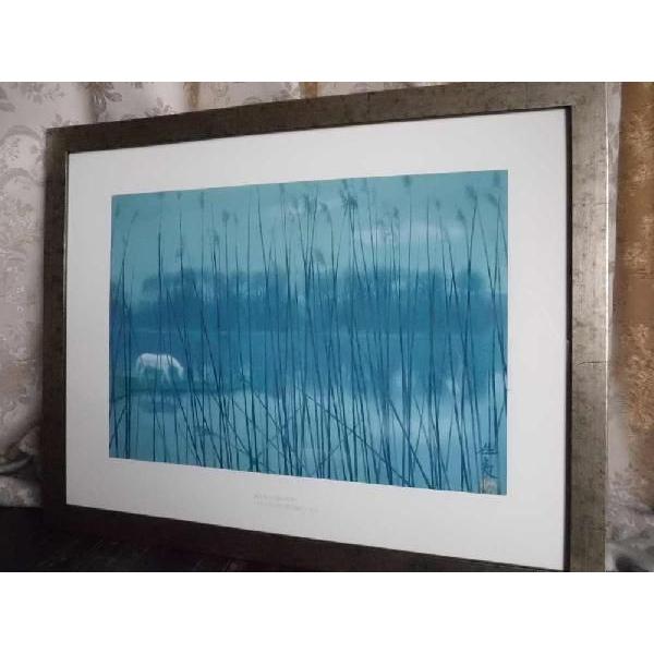 東山魁夷 水辺の朝 絵画 複製画 : 古都-京都 掛け軸専門店文永堂