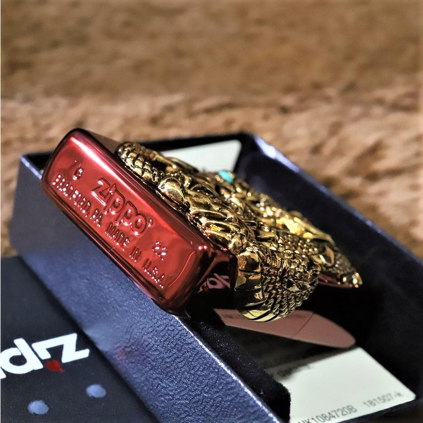 ZIPPO（ジッポー） 限定ZIPPO ジッポ 100個限定 ドラゴンメタル レッド