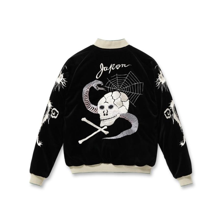 TAILOR TOYO テーラー東洋 別珍 スカジャン “SPIDERWEB, SNAKE & SKULL