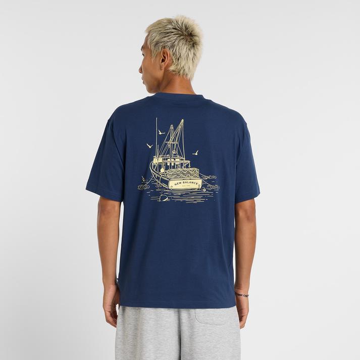 New Balance（ニューバランス） M Lobster Boat Tシャツ ショート