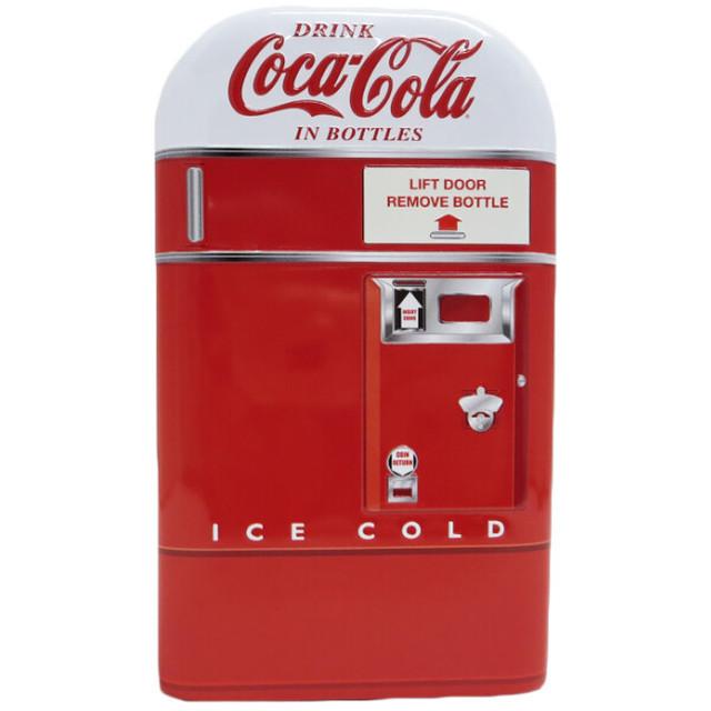 コカコーラ ベンディングマシン ティン バンク 自販機型貯金箱 : Ave