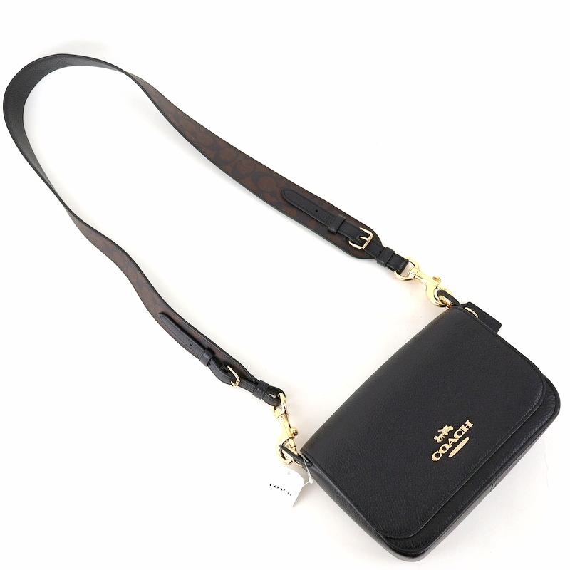 COACH（コーチ） バッグ レディース フラップショルダーバッグ レザー