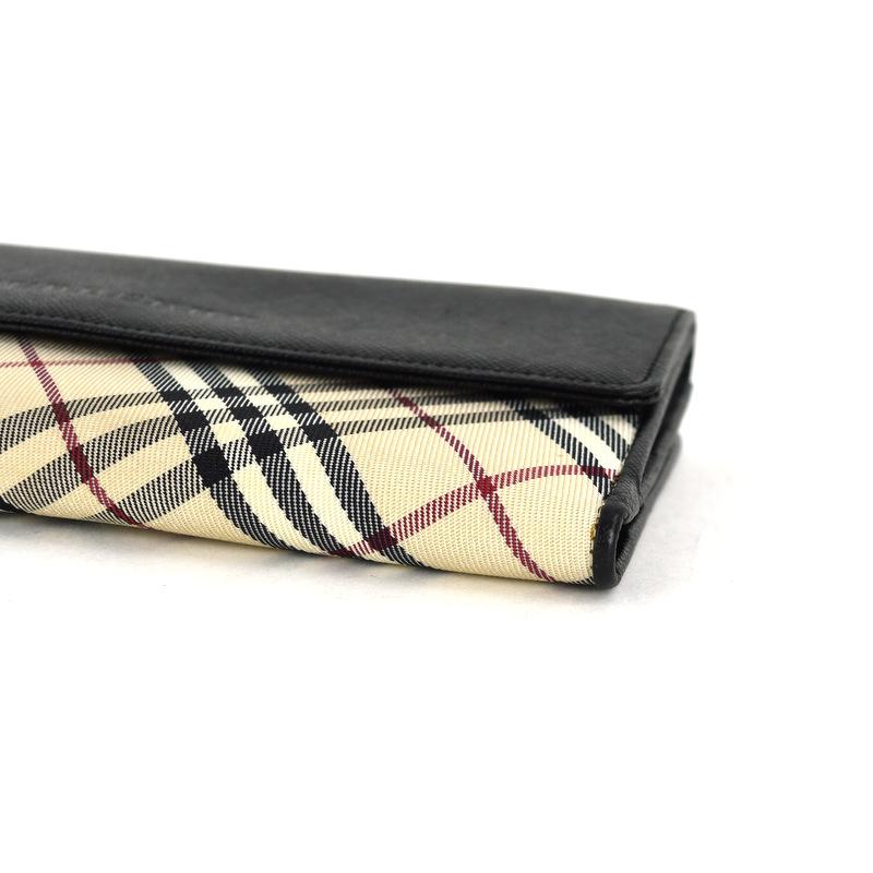 BURBERRY（バーバリー） 財布 ノバチェック 二つ折り長財布 ベージュ