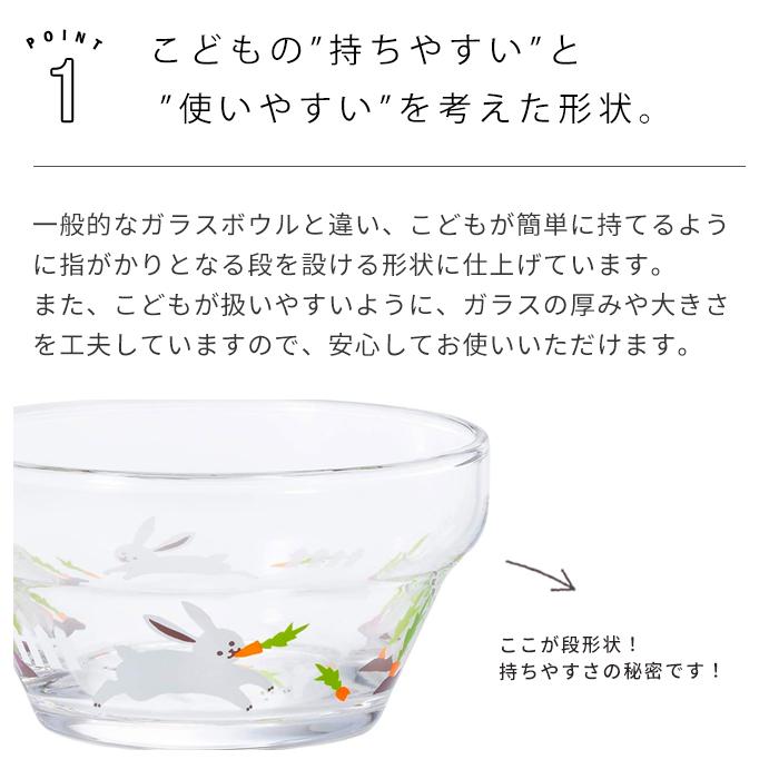 ADERIA ガラスボウル つよいこボウル かくれんぼ アデリア 日本製 化粧