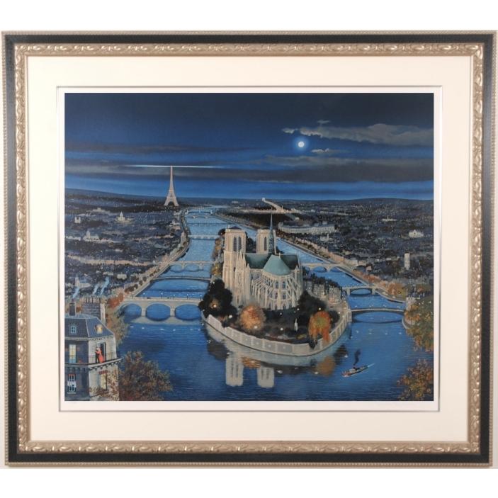 ミッシェル・ドラクロワ ハート・オブ・パリ フランス 絵画 風景画