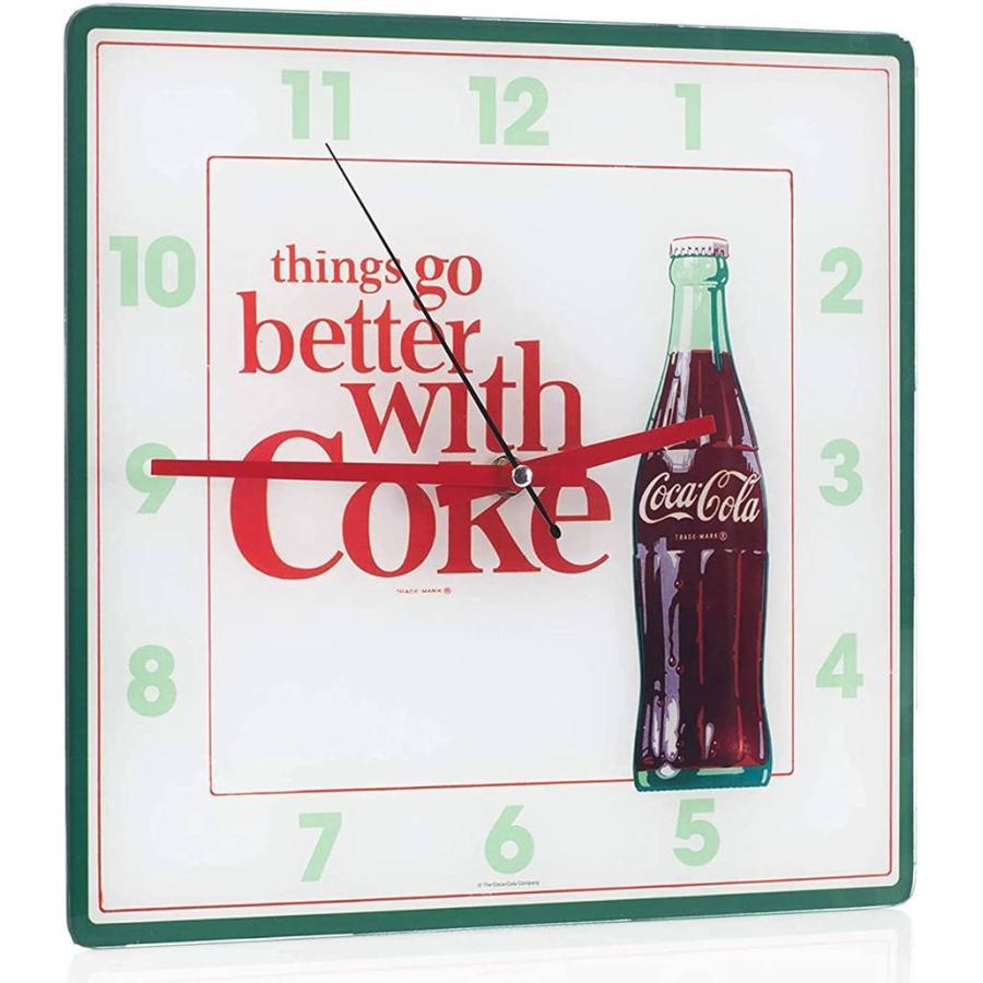 Coca Cola（コカコーラ） コカ・コーラ時計 コーラ掛時計 ウオール