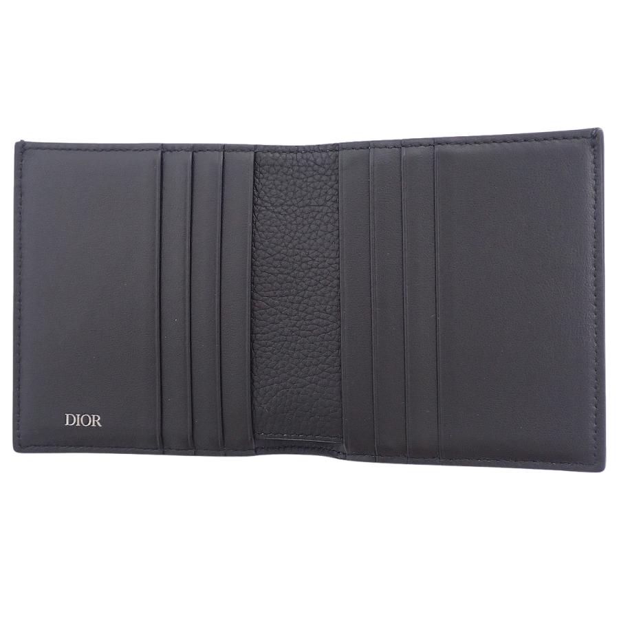 クリスチャン・ディオール CD Icon バーティカル 2つ折りウォレット